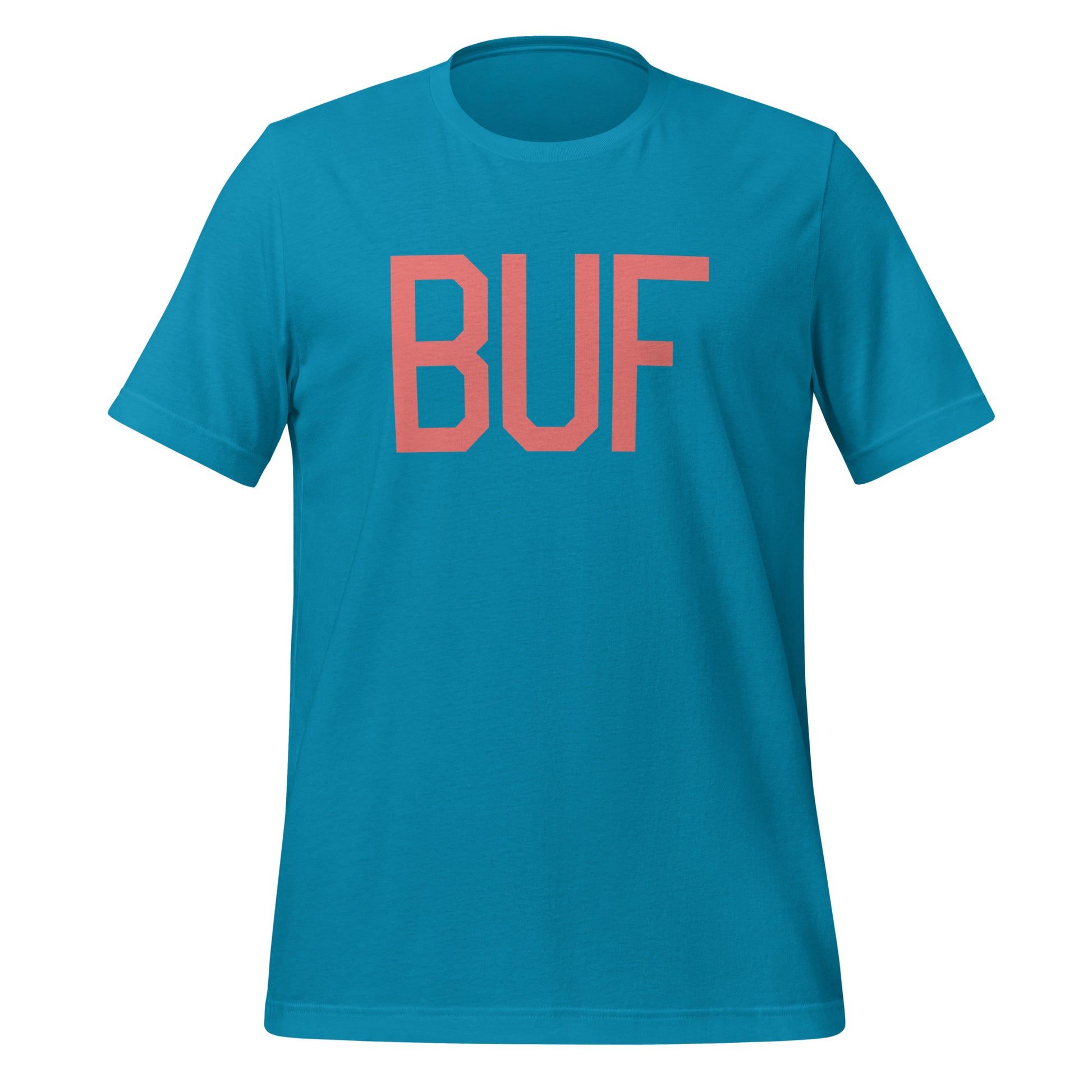 Aviation Enthusiast Unisex Tee - Pink Graphic • BUF Buffalo • YHM Designs - Image 06