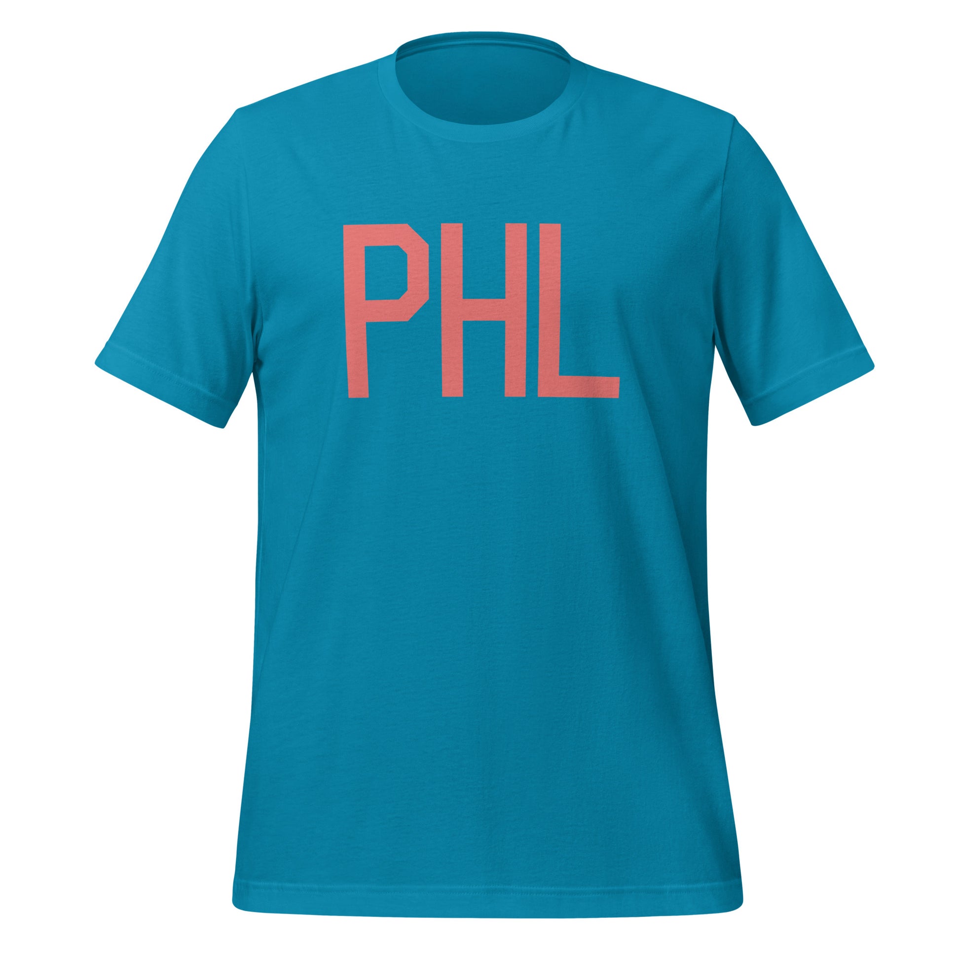 Aviation Enthusiast Unisex Tee - Pink Graphic • PHL Philadelphia • YHM Designs - Image 06