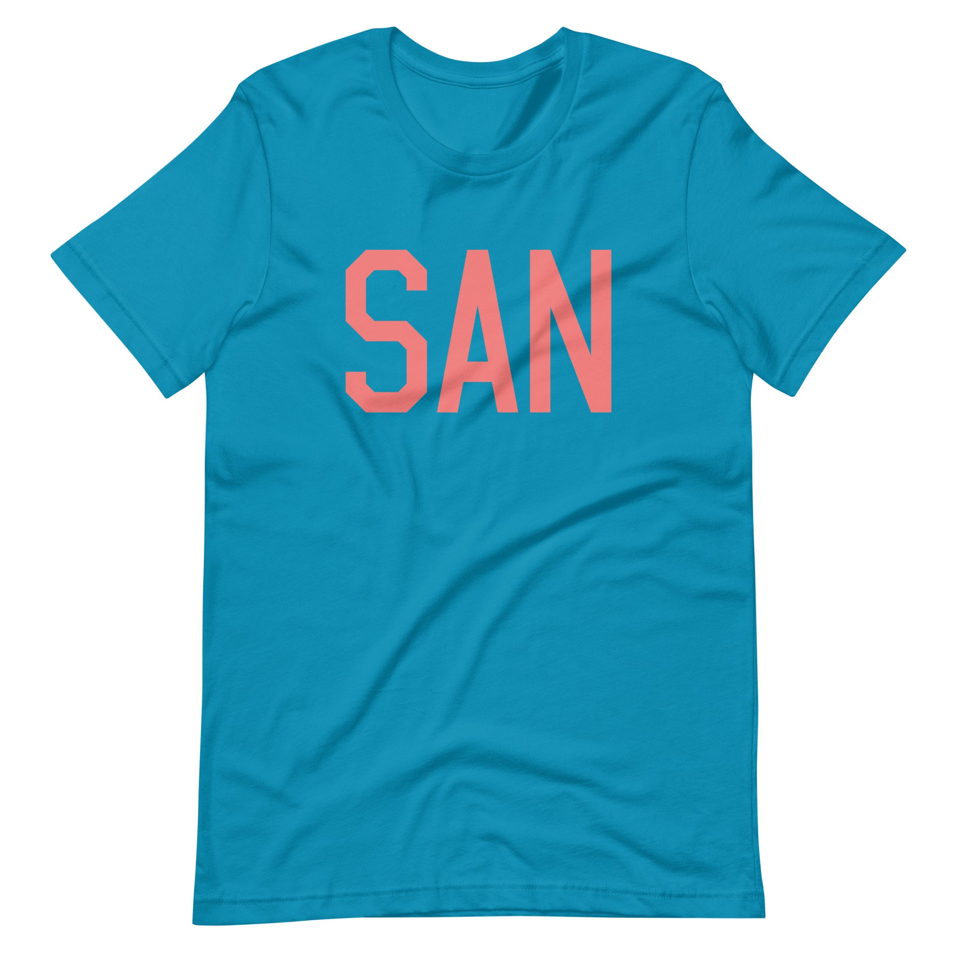 Aviation Enthusiast Unisex Tee - Pink Graphic • SAN San Diego • YHM Designs - Image 02