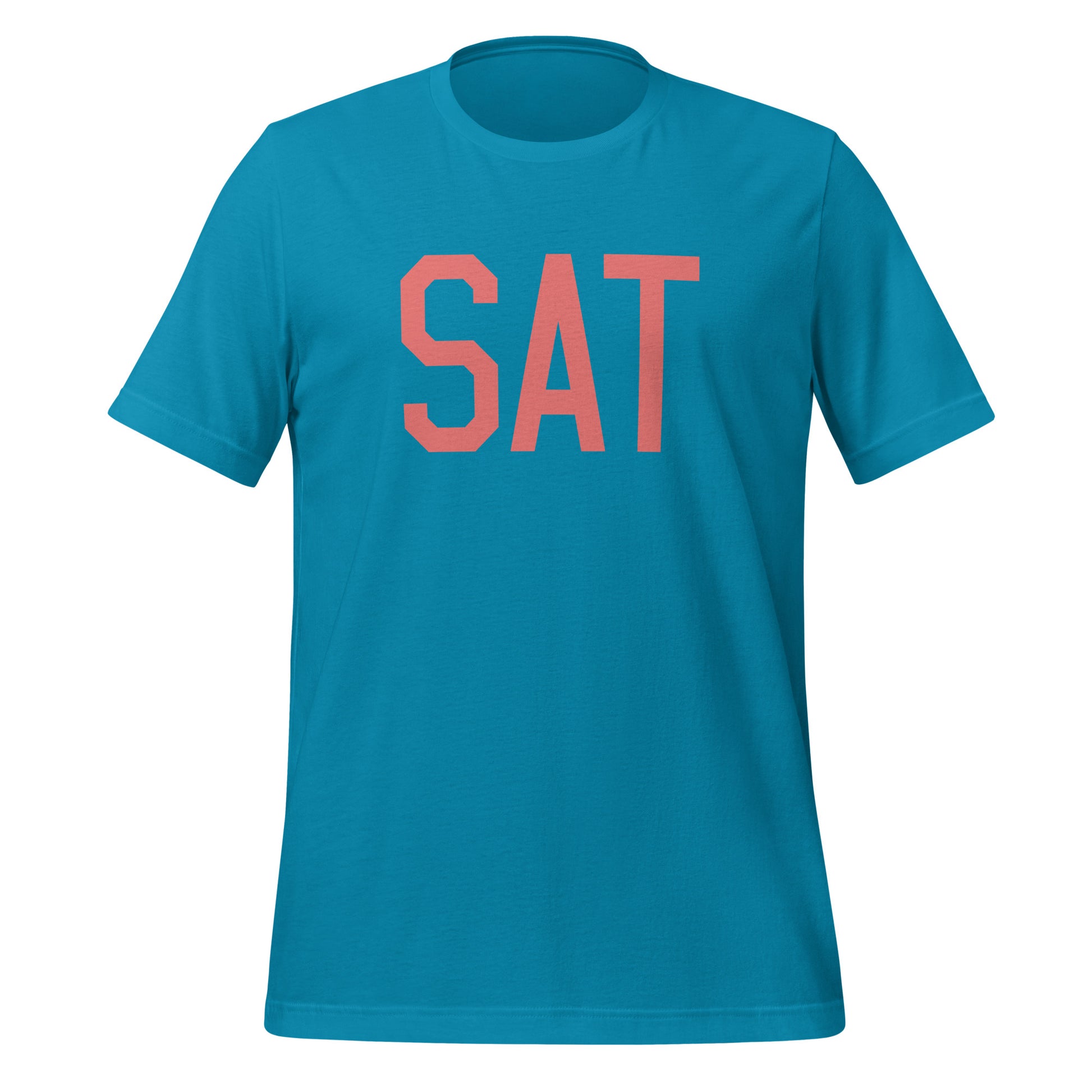 Aviation Enthusiast Unisex Tee - Pink Graphic • SAT San Antonio • YHM Designs - Image 06