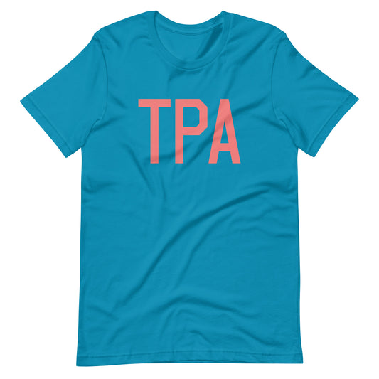 Aviation Enthusiast Unisex Tee - Pink Graphic • TPA Tampa • YHM Designs - Image 02