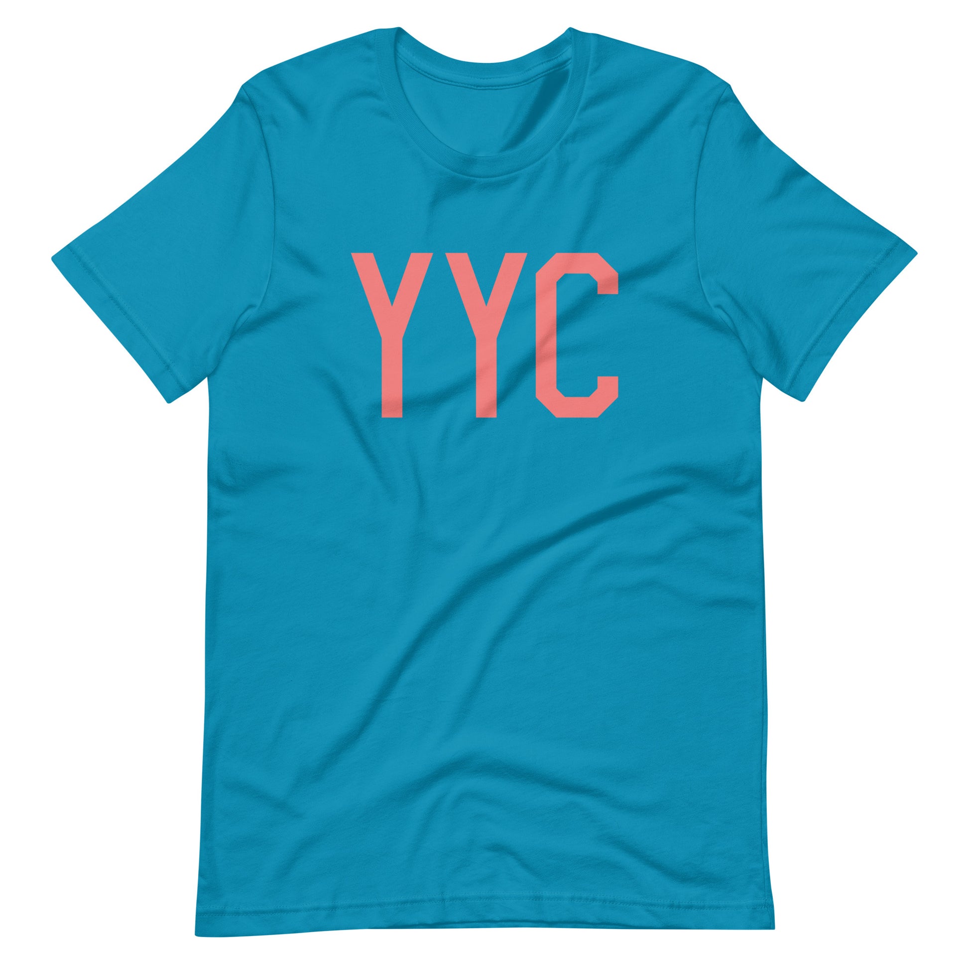Aviation Enthusiast Unisex Tee - Pink Graphic • YYC Calgary • YHM Designs - Image 02