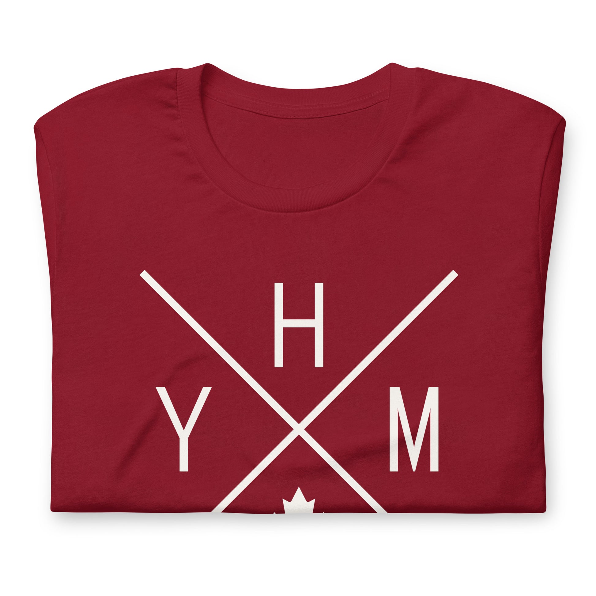 Crossed-X T-Shirt - White Graphic • YHM Hamilton • YHM Designs - Image 02