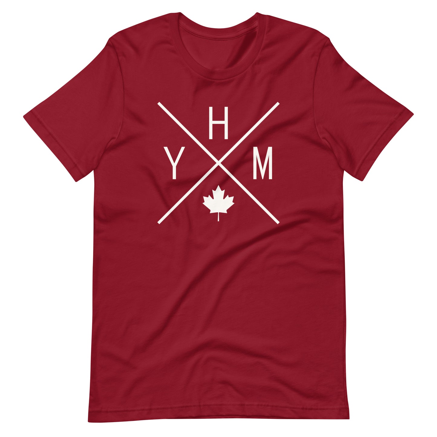 Crossed-X T-Shirt - White Graphic • YHM Hamilton • YHM Designs - Image 03