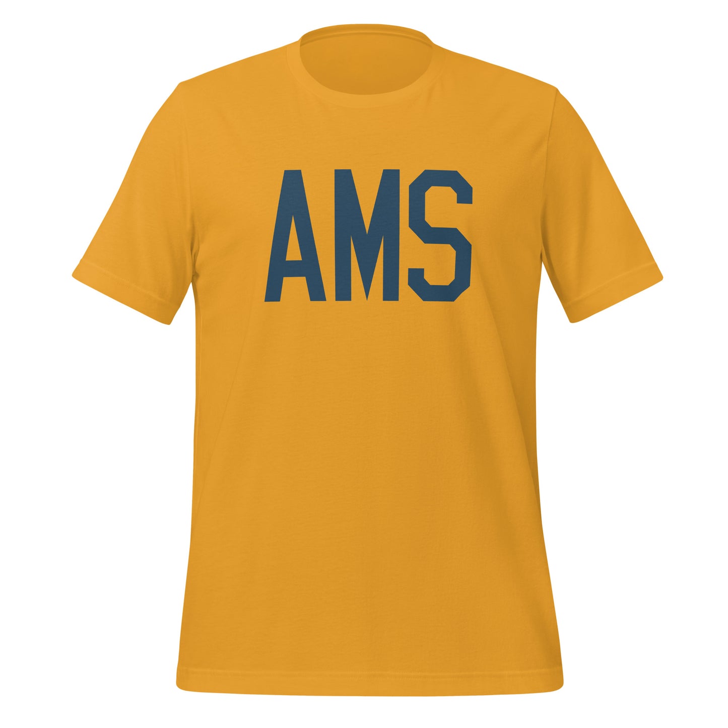 Aviation Lover Unisex T-Shirt - Blue Graphic • AMS Amsterdam • YHM Designs - Image 06