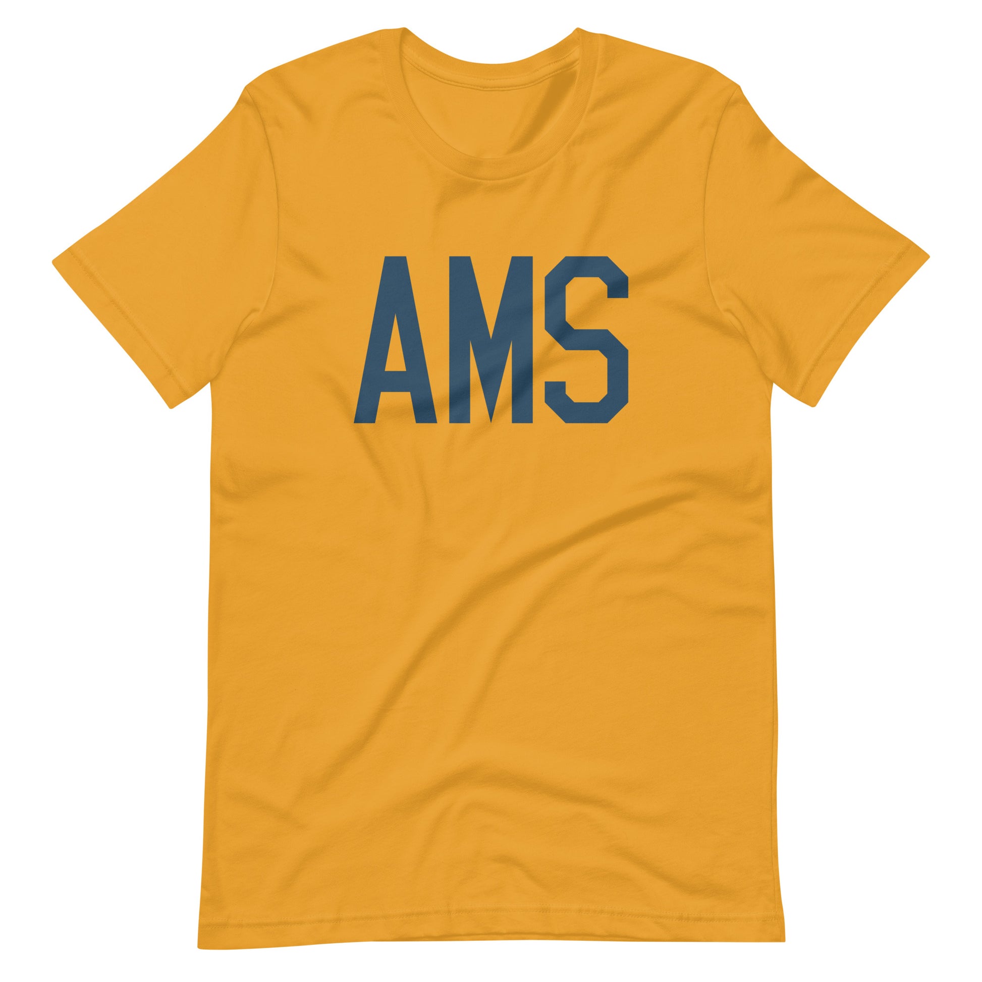 Aviation Lover Unisex T-Shirt - Blue Graphic • AMS Amsterdam • YHM Designs - Image 02