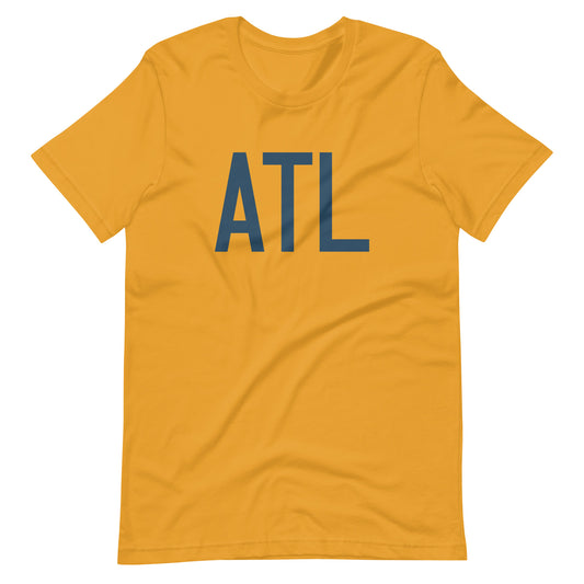 Aviation Lover Unisex T-Shirt - Blue Graphic • ATL Atlanta • YHM Designs - Image 02