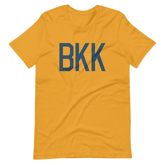 Aviation Lover Unisex T-Shirt - Blue Graphic • BKK Bangkok • YHM Designs - Image 02