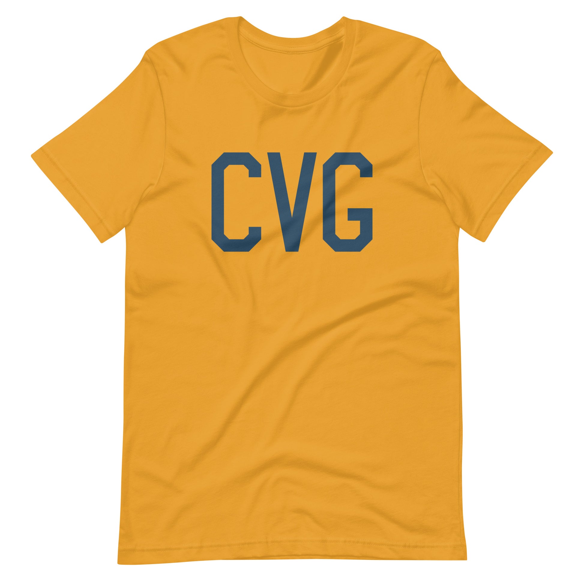 Aviation Lover Unisex T-Shirt - Blue Graphic • CVG Cincinnati • YHM Designs - Image 02