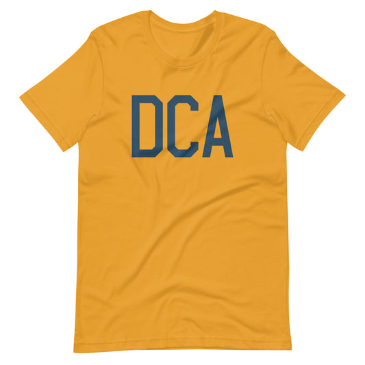 Aviation Lover Unisex T-Shirt - Blue Graphic • DCA Washington • YHM Designs - Image 02