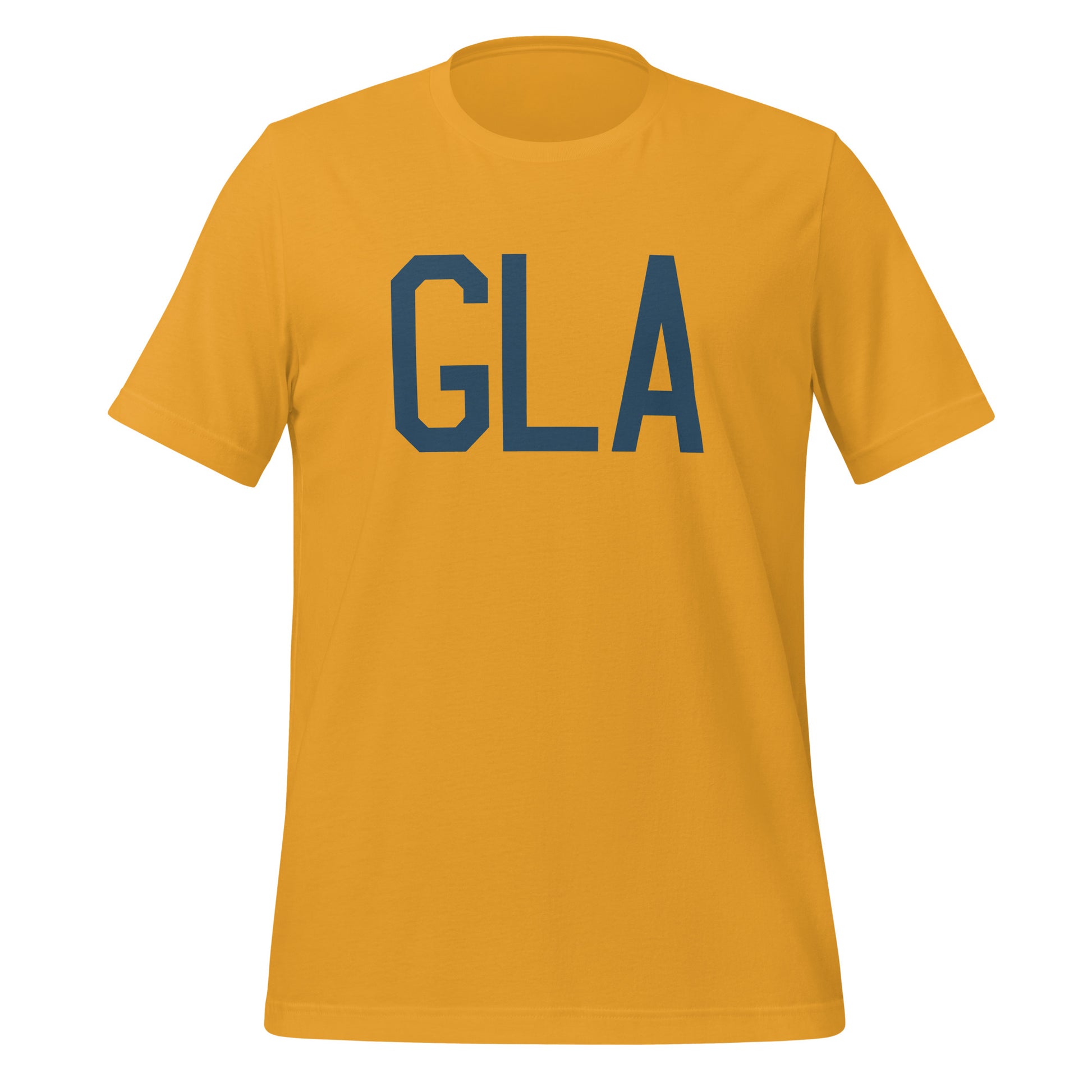 Aviation Lover Unisex T-Shirt - Blue Graphic • GLA Glasgow • YHM Designs - Image 06
