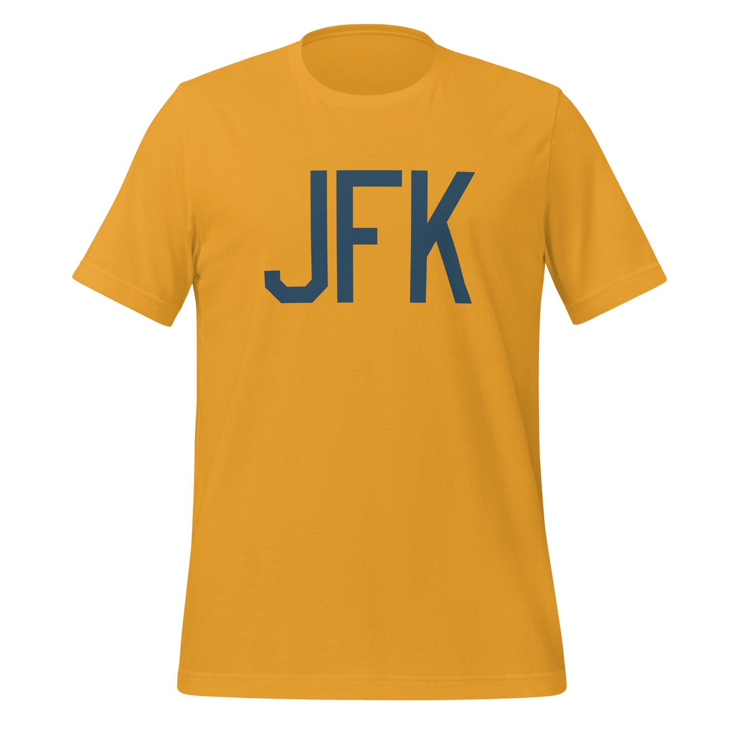 Aviation Lover Unisex T-Shirt - Blue Graphic • JFK New York City • YHM Designs - Image 06