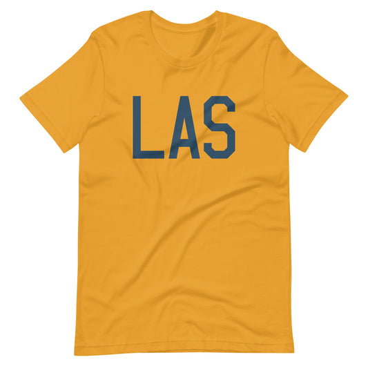 Aviation Lover Unisex T-Shirt - Blue Graphic • LAS Las Vegas • YHM Designs - Image 02