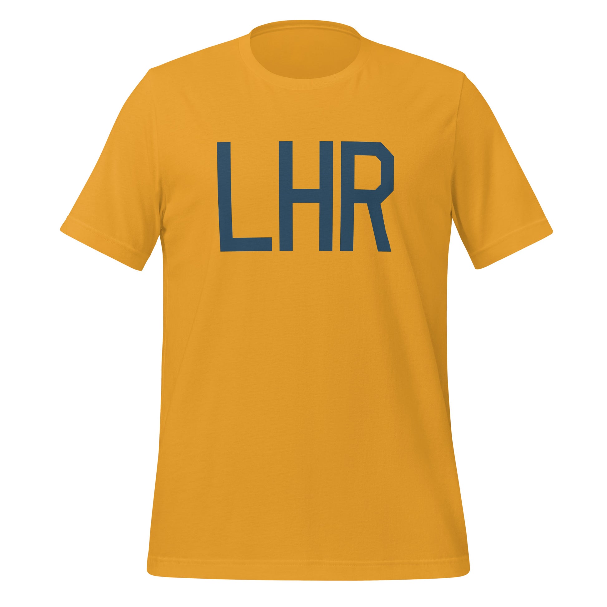 Aviation Lover Unisex T-Shirt - Blue Graphic • LHR London • YHM Designs - Image 06