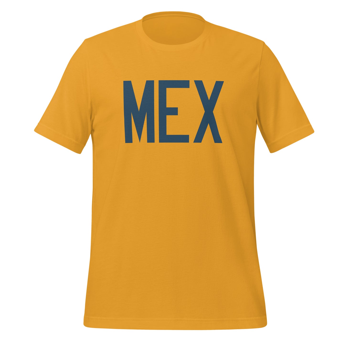 Aviation Lover Unisex T-Shirt - Blue Graphic • MEX Mexico City • YHM Designs - Image 06