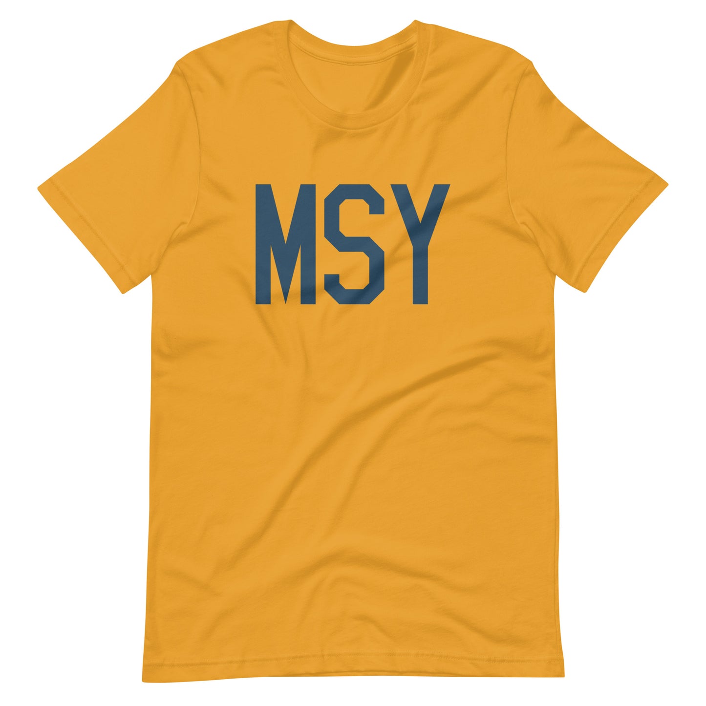 Aviation Lover Unisex T-Shirt - Blue Graphic • MSY New Orleans • YHM Designs - Image 02