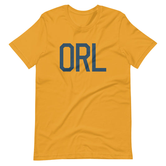 Aviation Lover Unisex T-Shirt - Blue Graphic • ORL Orlando • YHM Designs - Image 02