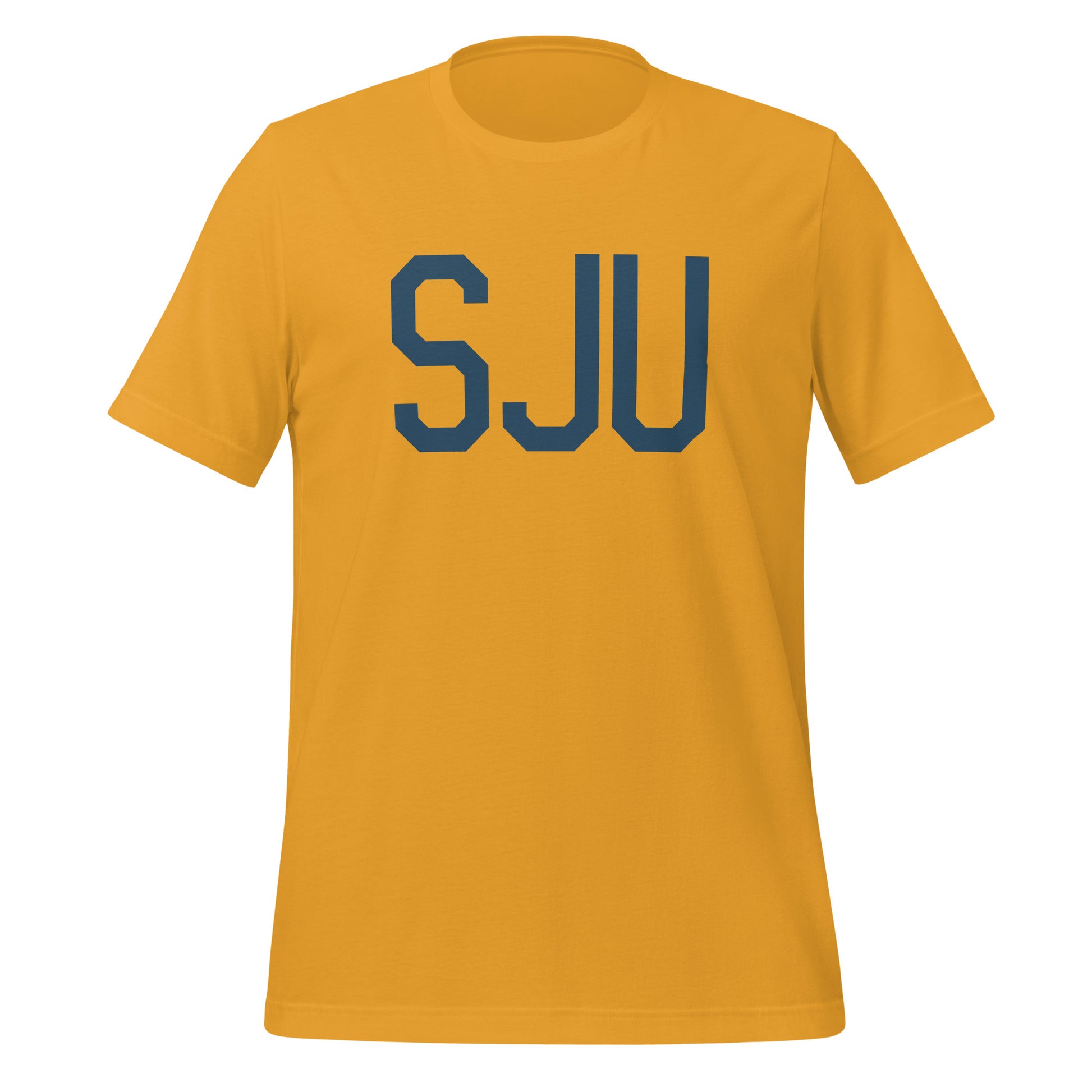 Aviation Lover Unisex T-Shirt - Blue Graphic • SJU San Juan • YHM Designs - Image 06