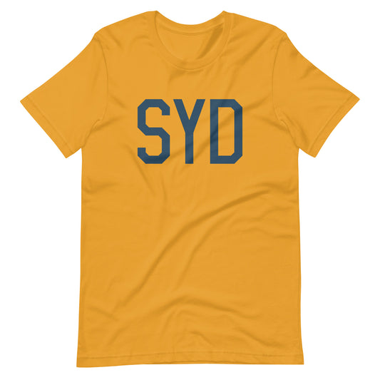 Aviation Lover Unisex T-Shirt - Blue Graphic • SYD Sydney • YHM Designs - Image 02