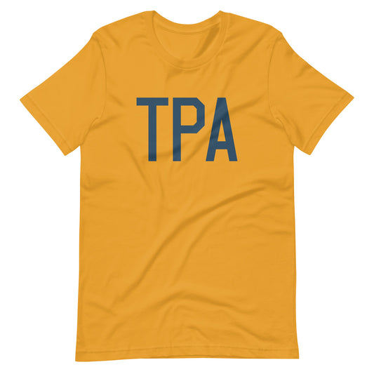 Aviation Lover Unisex T-Shirt - Blue Graphic • TPA Tampa • YHM Designs - Image 02