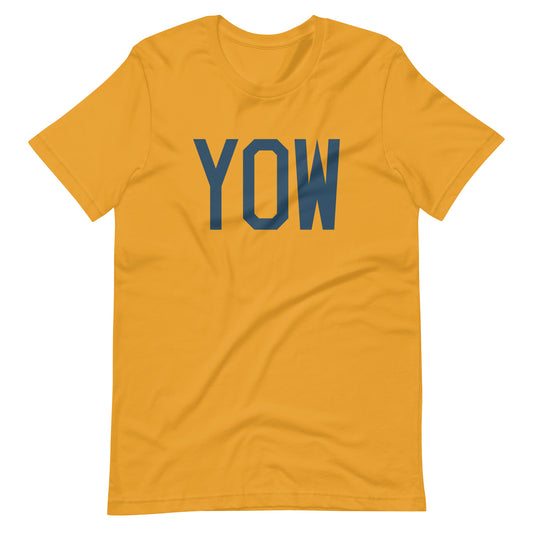Aviation Lover Unisex T-Shirt - Blue Graphic • YOW Ottawa • YHM Designs - Image 02