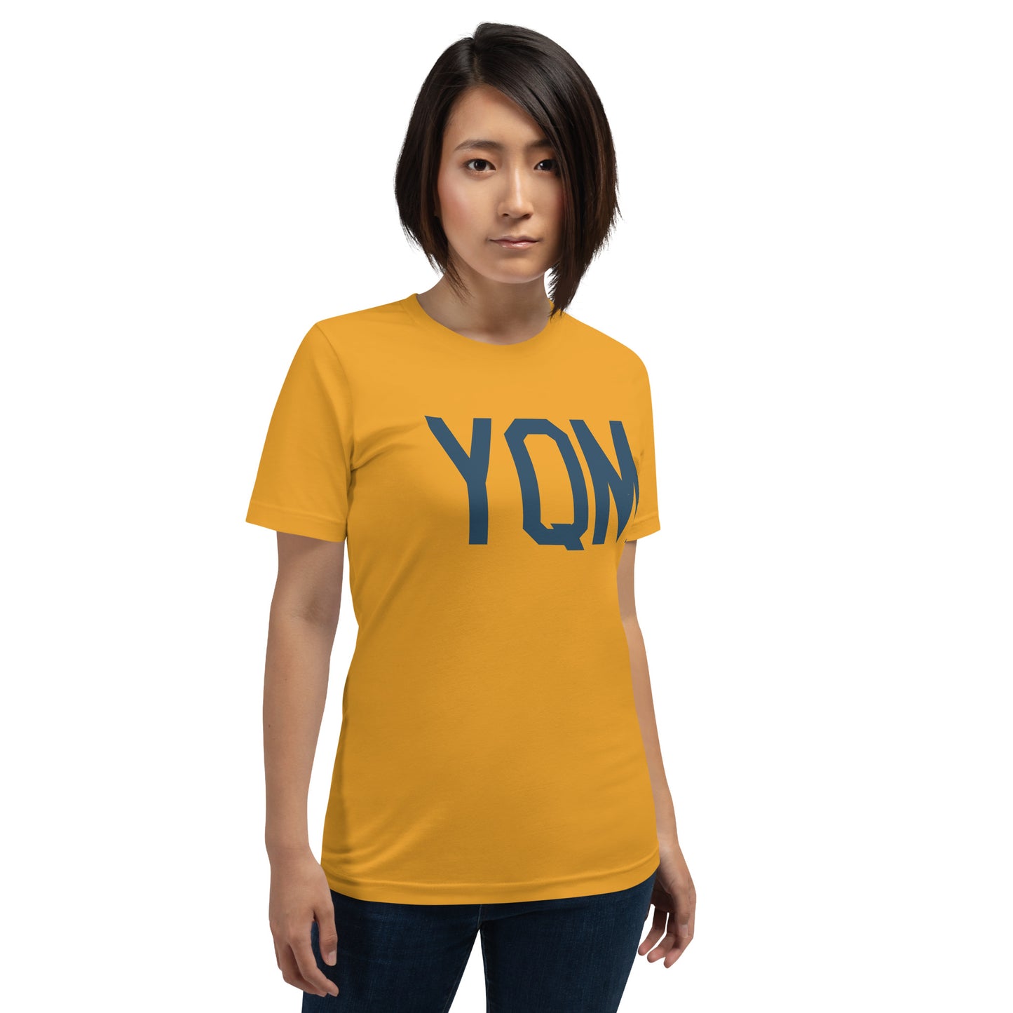 Aviation Lover Unisex T-Shirt - Blue Graphic • YQM Moncton • YHM Designs - Image 07