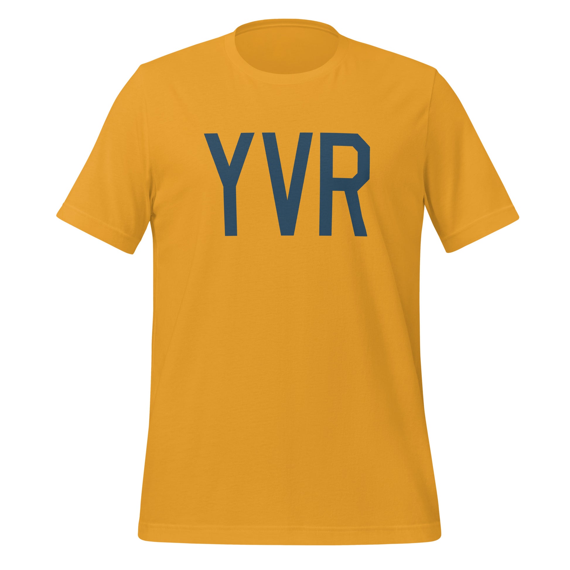 Aviation Lover Unisex T-Shirt - Blue Graphic • YVR Vancouver • YHM Designs - Image 06