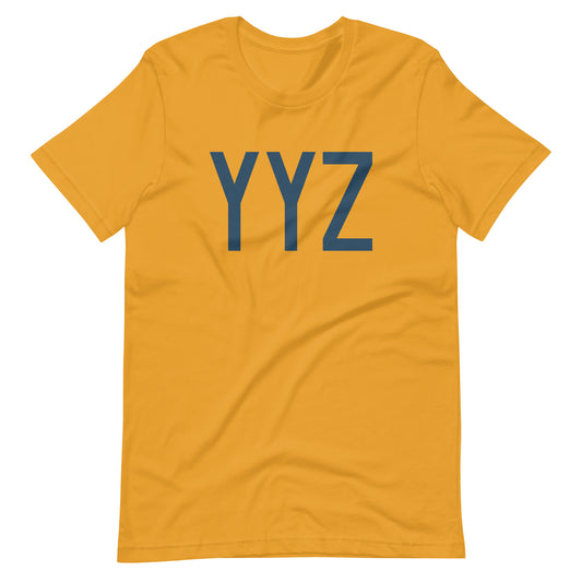 Aviation Lover Unisex T-Shirt - Blue Graphic • YYZ Toronto • YHM Designs - Image 02