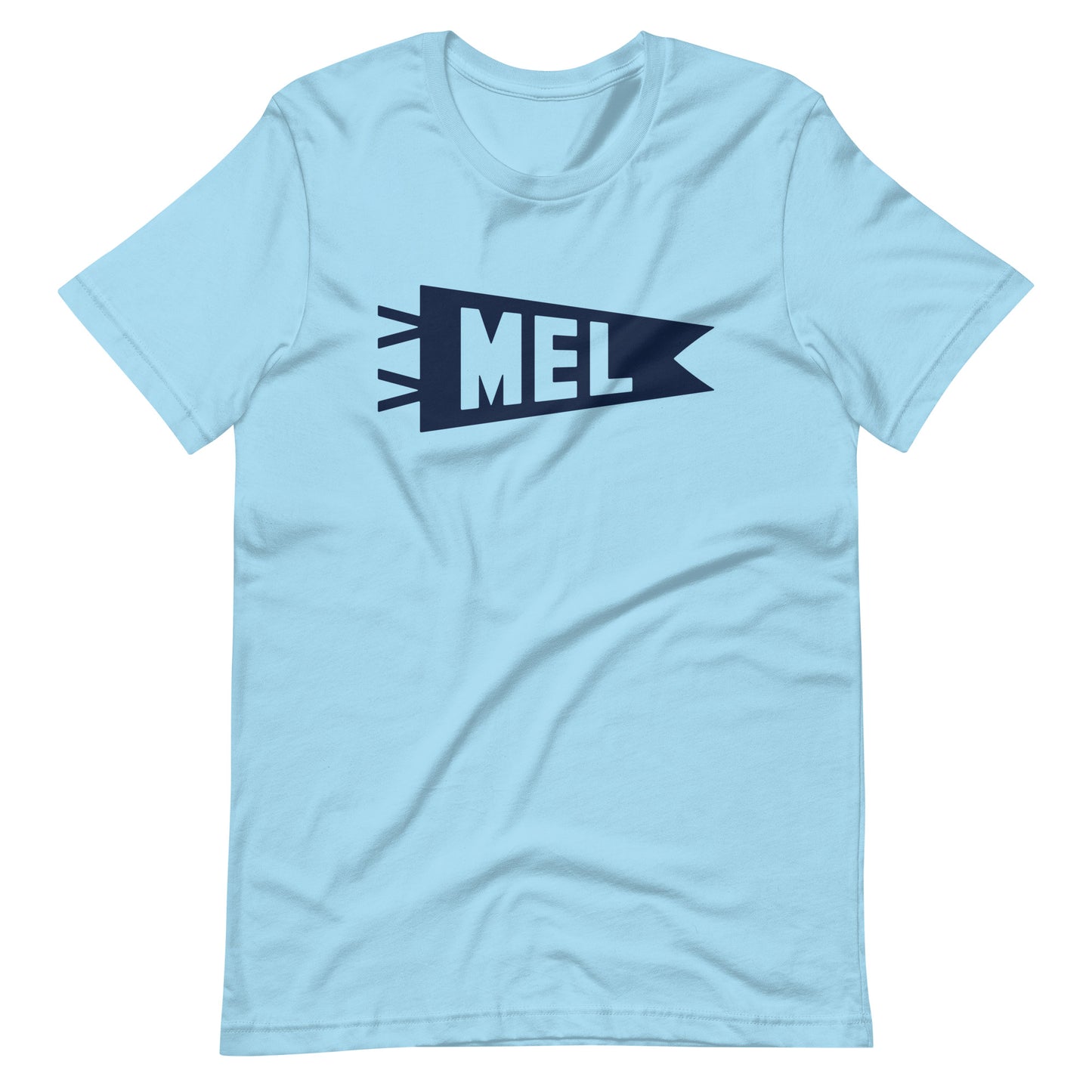 Airport Code T-Shirt - Navy Blue Graphic • MEL Melbourne • YHM Designs - Image 10