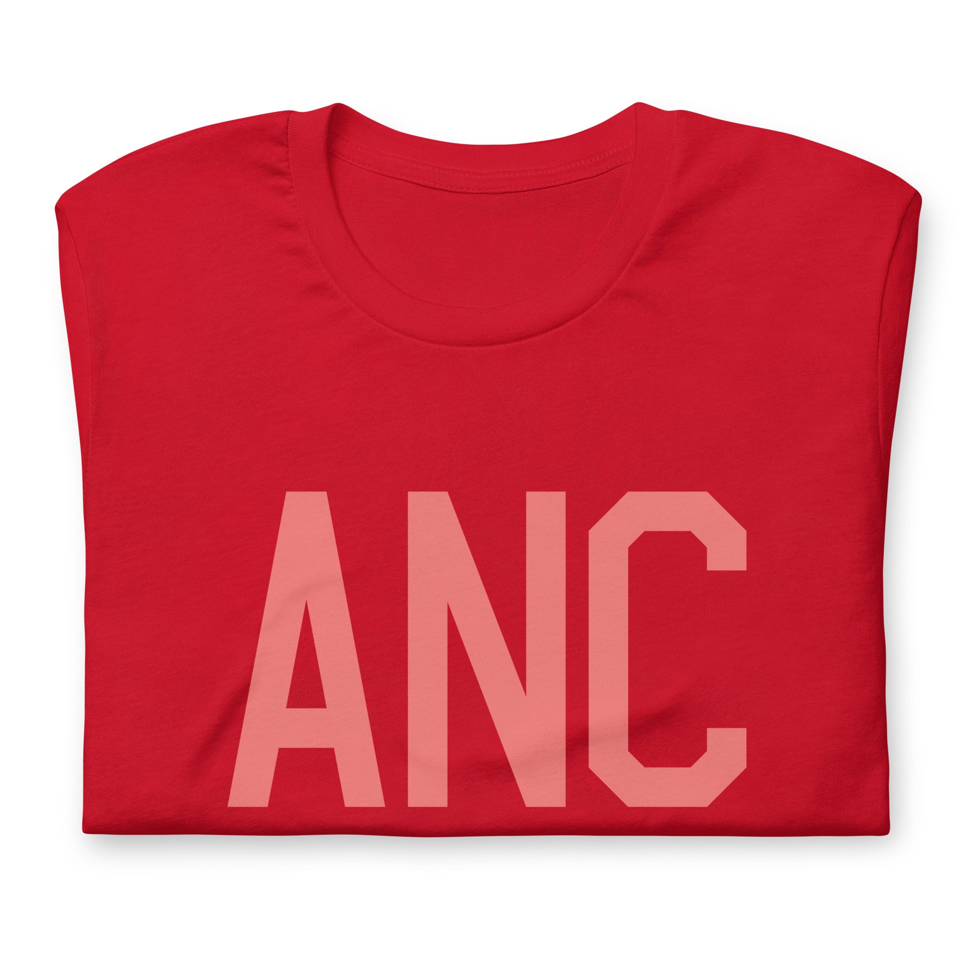 Aviation Enthusiast Unisex Tee - Pink Graphic • ANC Anchorage • YHM Designs - Image 05