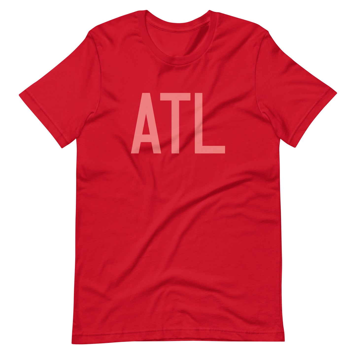 Aviation Enthusiast Unisex Tee - Pink Graphic • ATL Atlanta • YHM Designs - Image 01