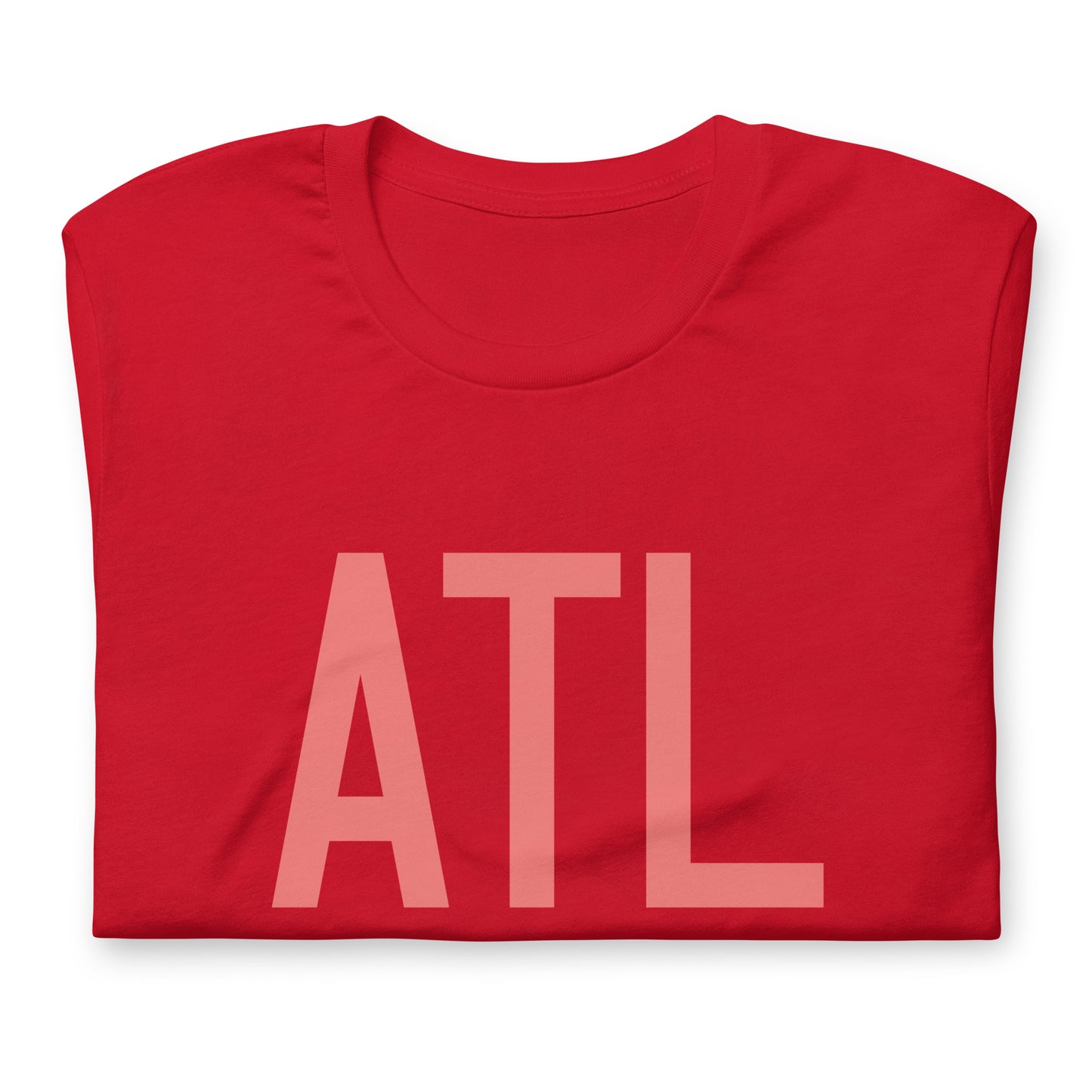 Aviation Enthusiast Unisex Tee - Pink Graphic • ATL Atlanta • YHM Designs - Image 05