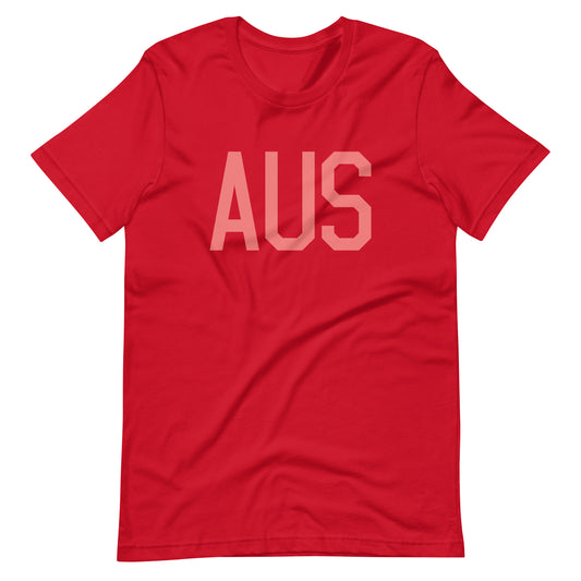 Aviation Enthusiast Unisex Tee - Pink Graphic • AUS Austin • YHM Designs - Image 01