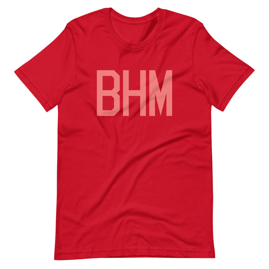 Aviation Enthusiast Unisex Tee - Pink Graphic • BHM Birmingham • YHM Designs - Image 01