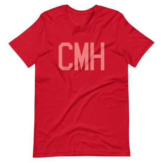 Aviation Enthusiast Unisex Tee - Pink Graphic • CMH Columbus • YHM Designs - Image 01