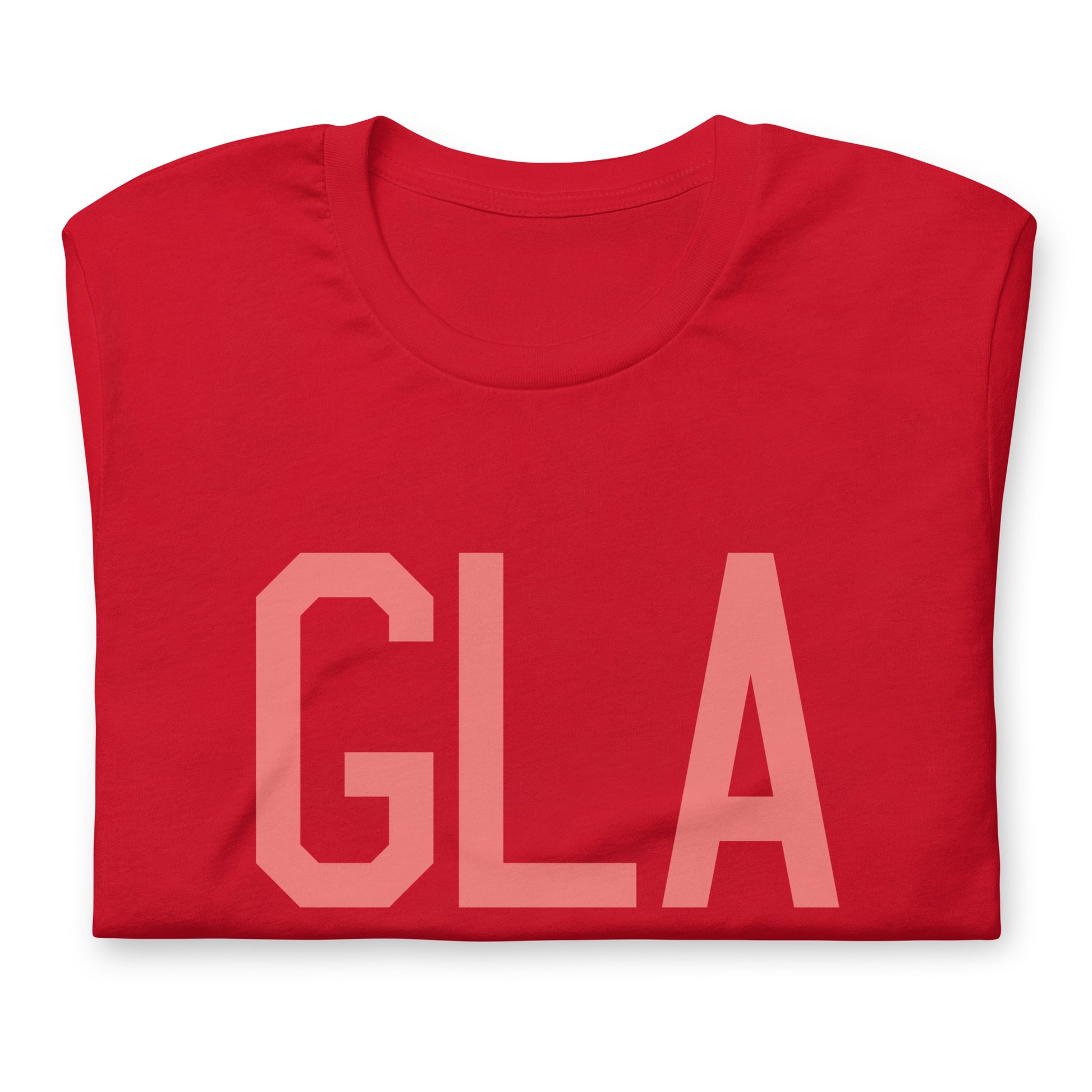 Aviation Enthusiast Unisex Tee - Pink Graphic • GLA Glasgow • YHM Designs - Image 05
