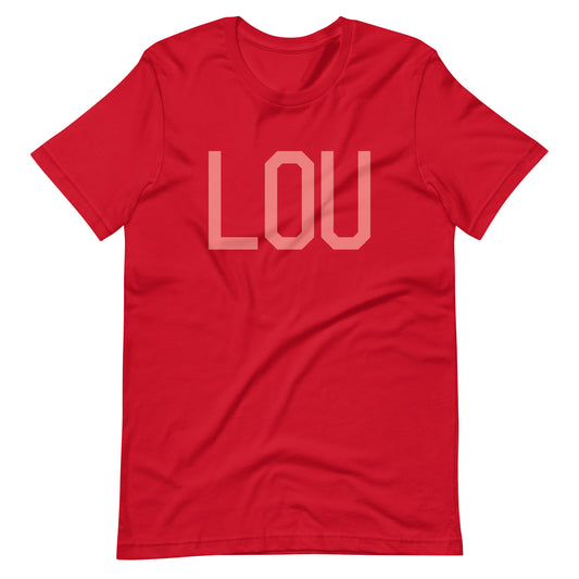 Aviation Enthusiast Unisex Tee - Pink Graphic • LOU Louisville • YHM Designs - Image 01