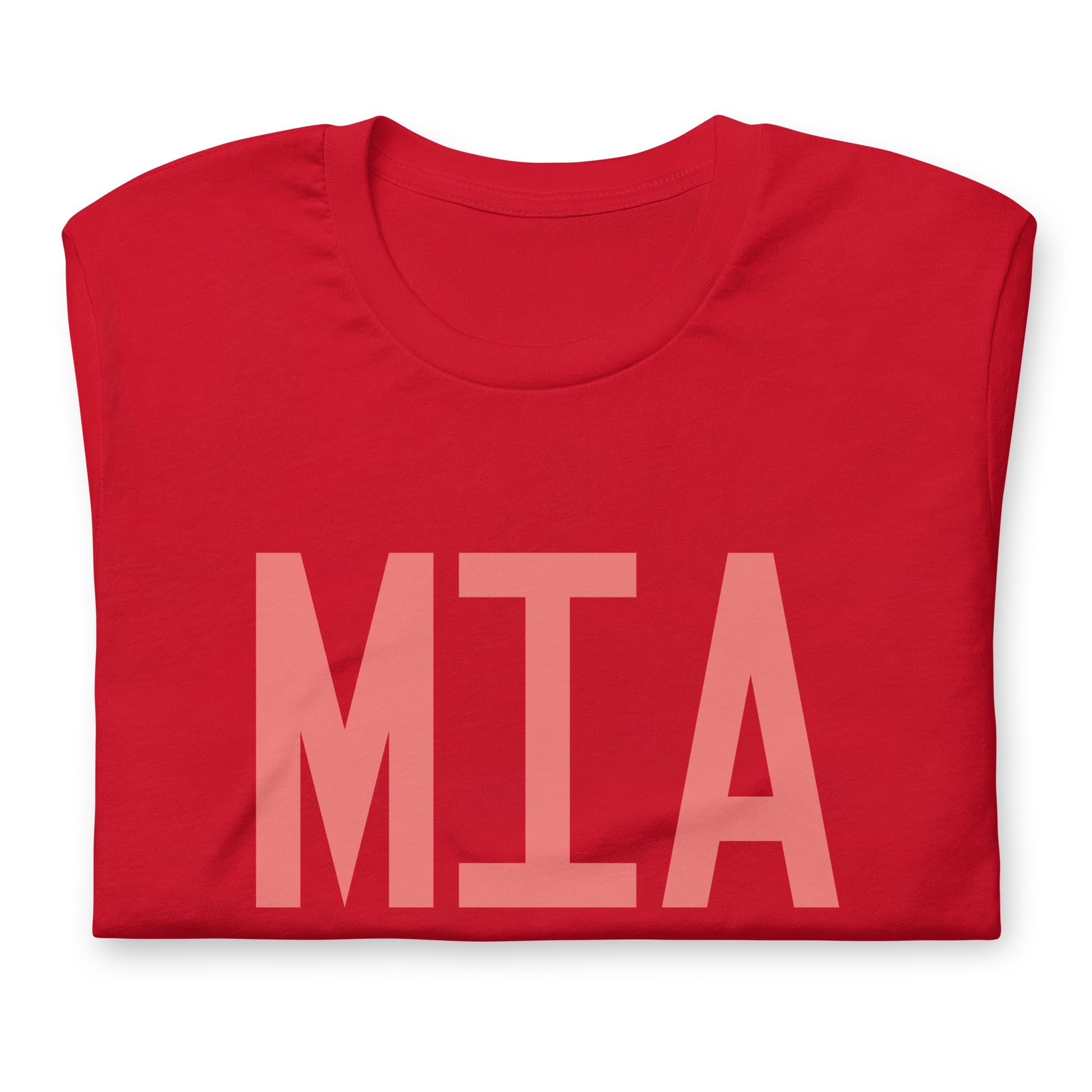 Aviation Enthusiast Unisex Tee - Pink Graphic • MIA Miami • YHM Designs - Image 05