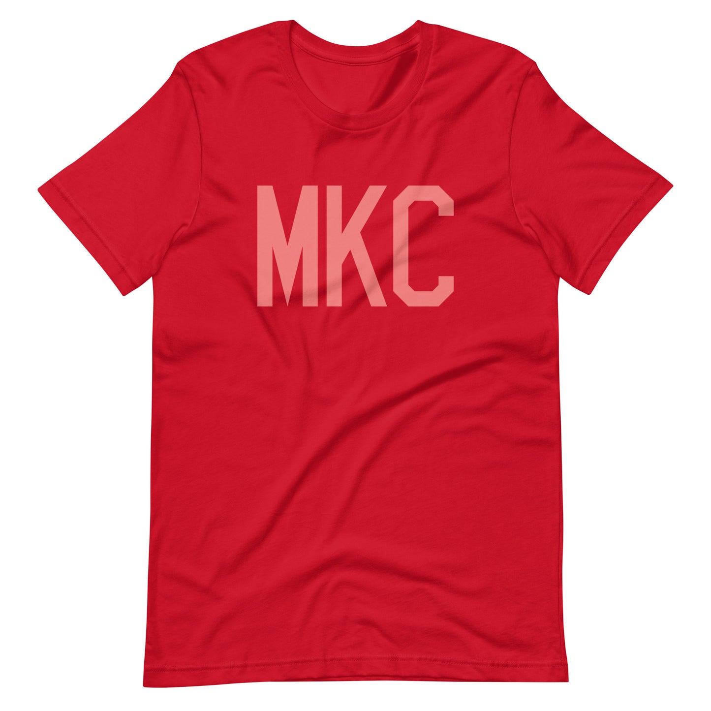 Aviation Enthusiast Unisex Tee - Pink Graphic • MKC Kansas City • YHM Designs - Image 01