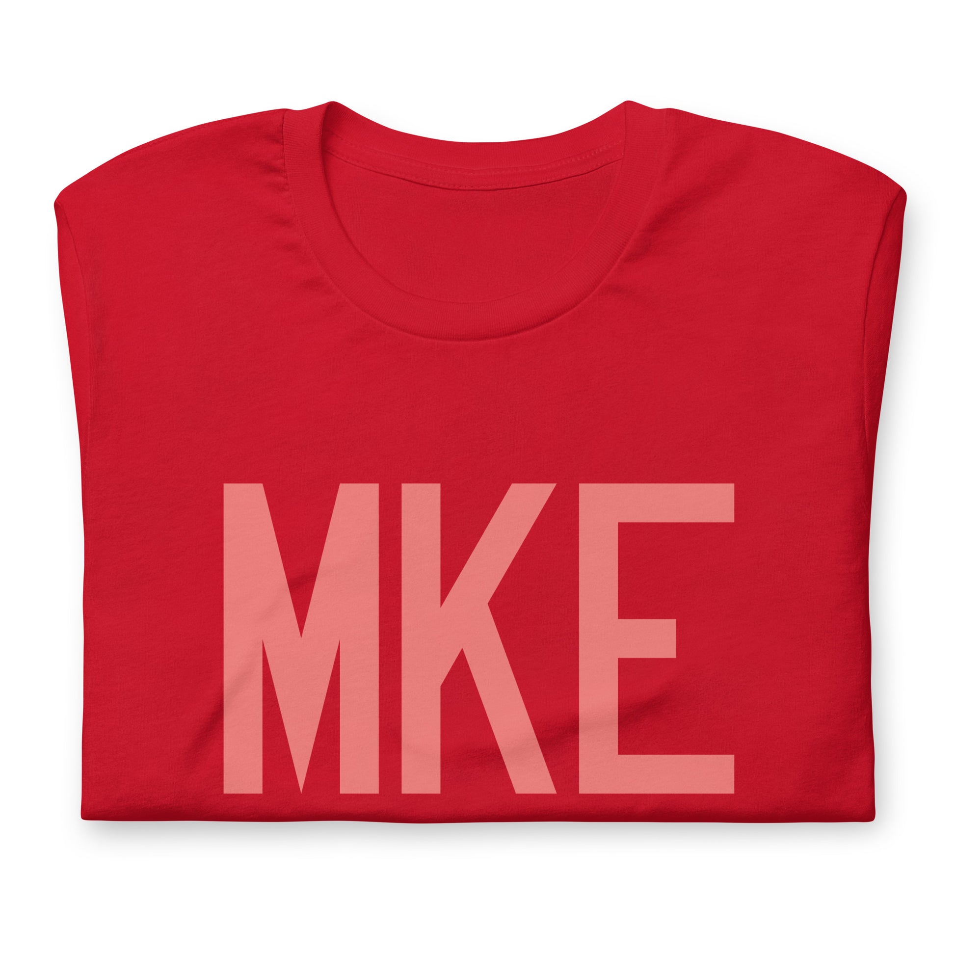 Aviation Enthusiast Unisex Tee - Pink Graphic • MKE Milwaukee • YHM Designs - Image 05