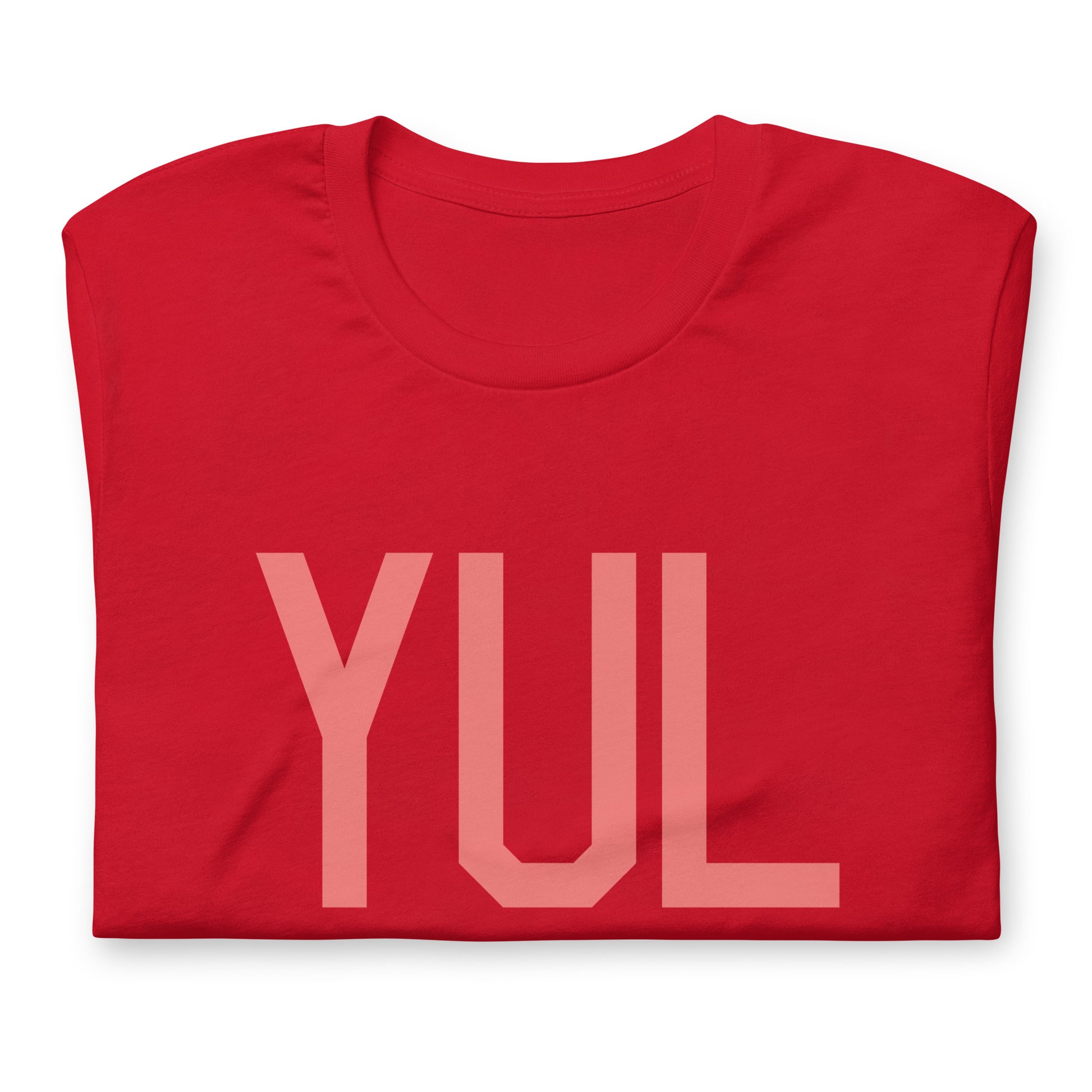 Aviation Enthusiast Unisex Tee - Pink Graphic • YUL Montreal • YHM Designs - Image 05