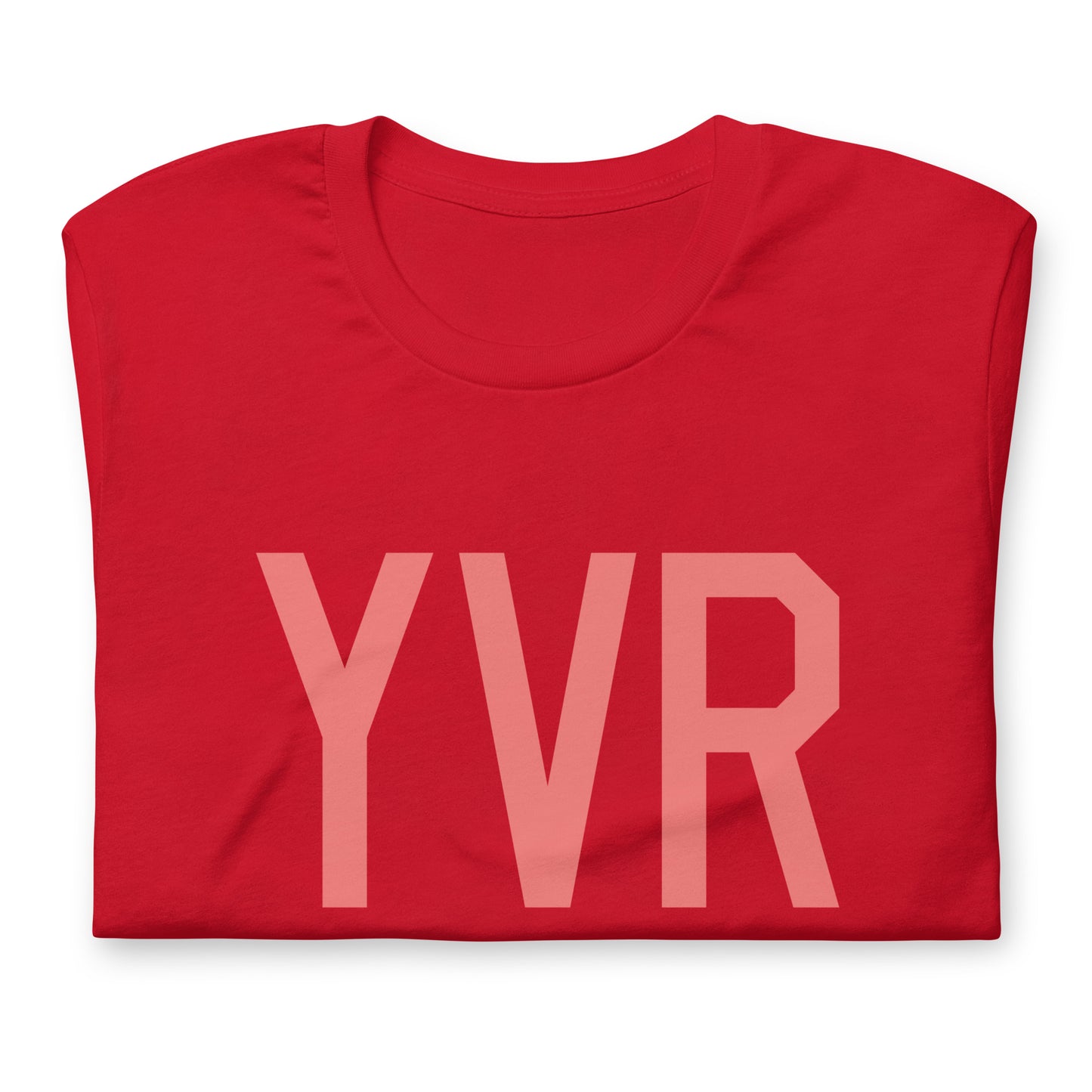 Aviation Enthusiast Unisex Tee - Pink Graphic • YVR Vancouver • YHM Designs - Image 05