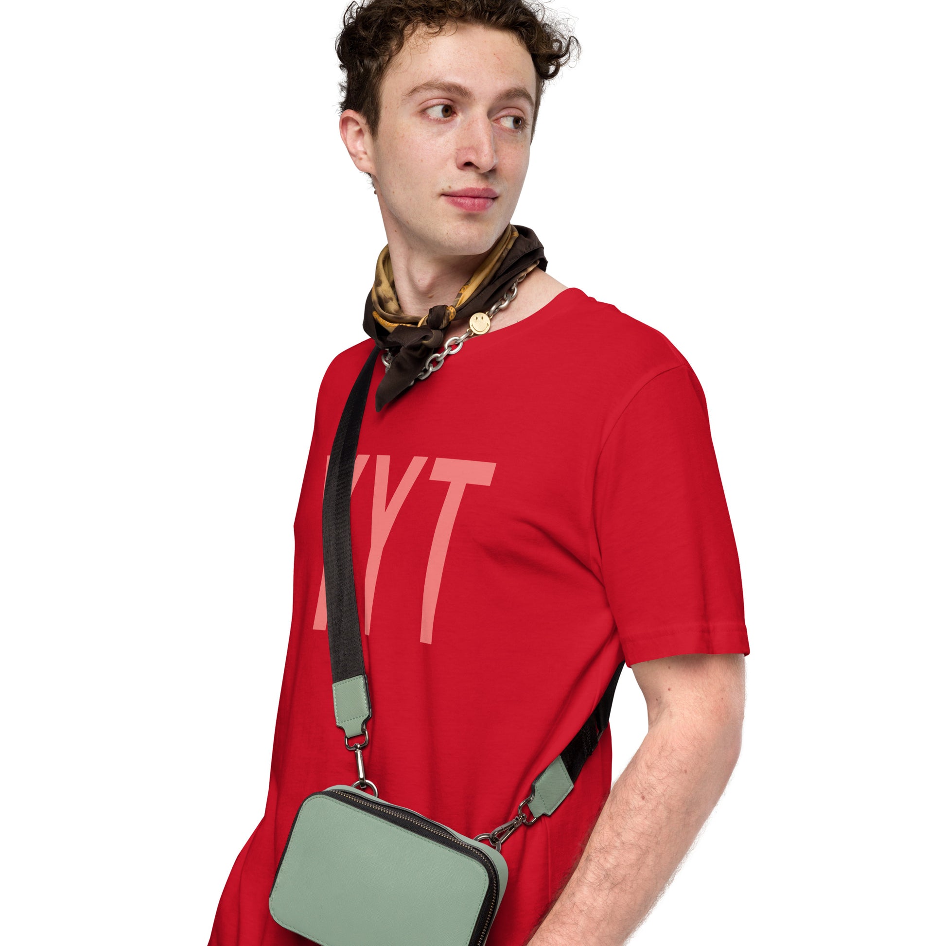 Aviation Enthusiast Unisex Tee - Pink Graphic • YYT St. John's • YHM Designs - Image 03