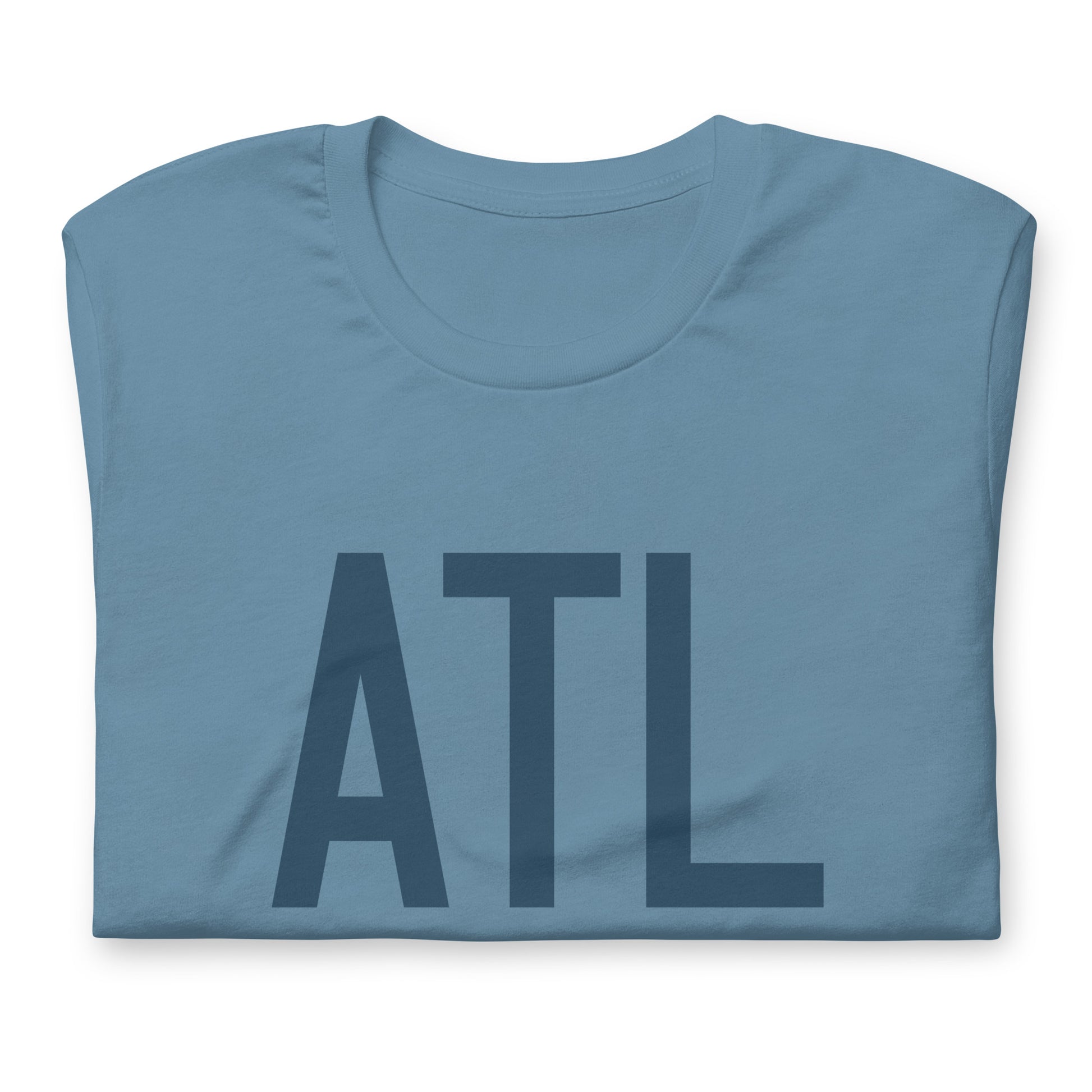 Aviation Lover Unisex T-Shirt - Blue Graphic • ATL Atlanta • YHM Designs - Image 05