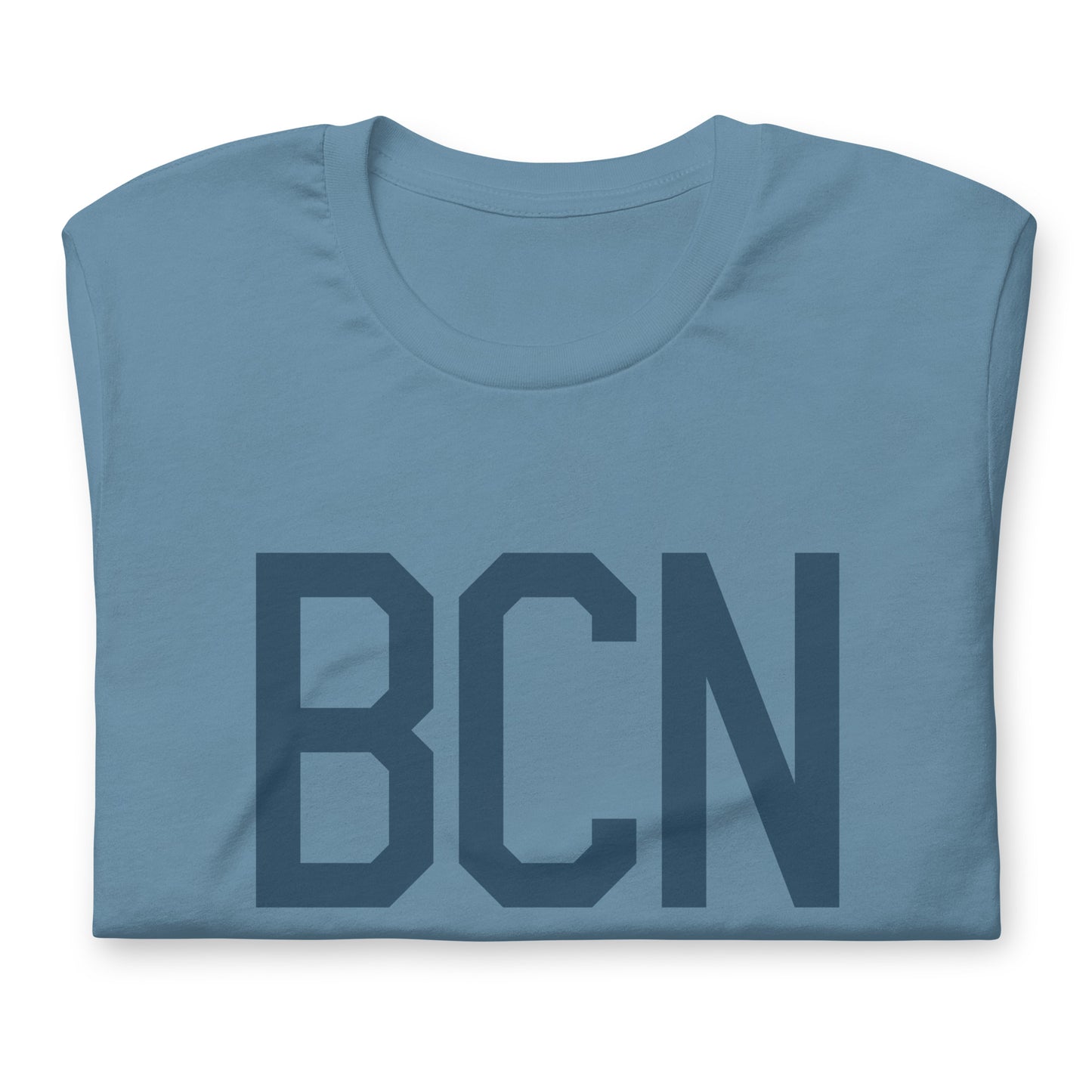 Aviation Lover Unisex T-Shirt - Blue Graphic • BCN Barcelona • YHM Designs - Image 05