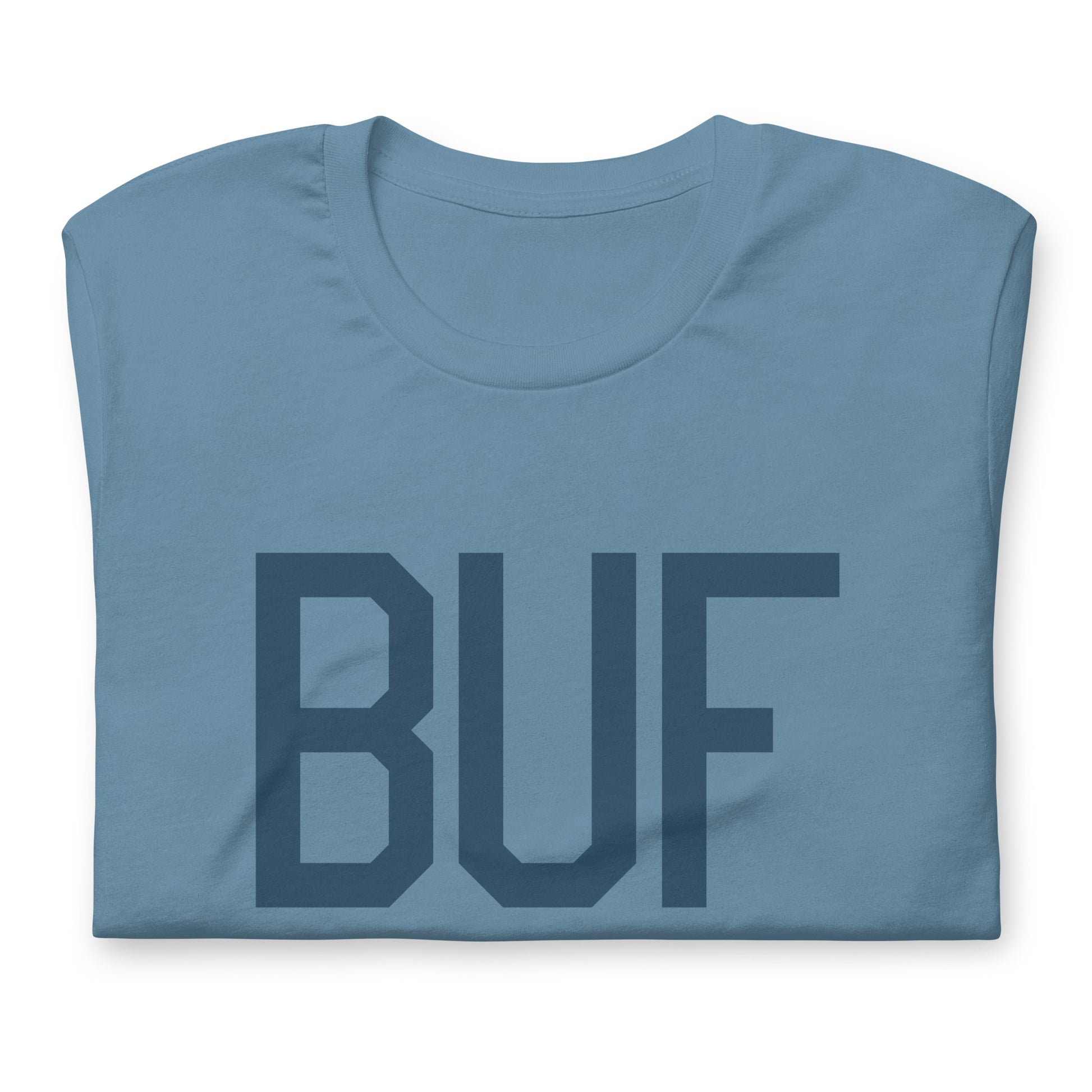 Aviation Lover Unisex T-Shirt - Blue Graphic • BUF Buffalo • YHM Designs - Image 05
