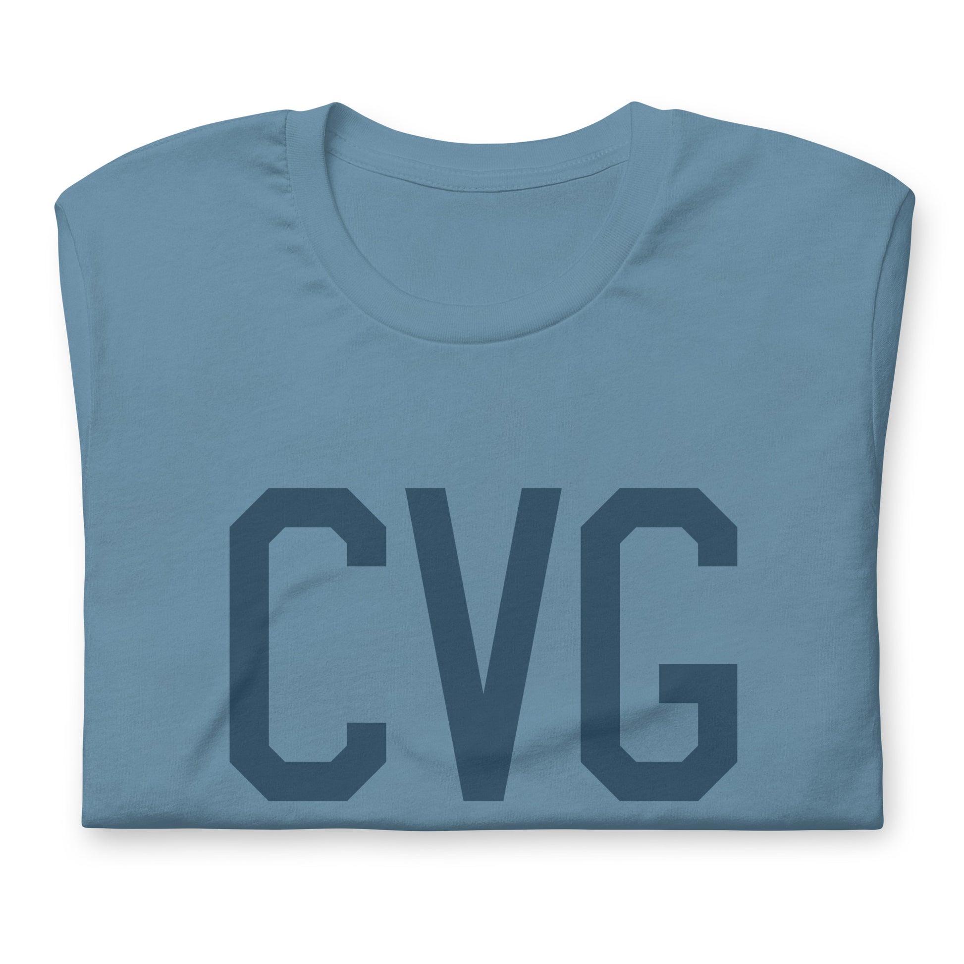 Aviation Lover Unisex T-Shirt - Blue Graphic • CVG Cincinnati • YHM Designs - Image 05