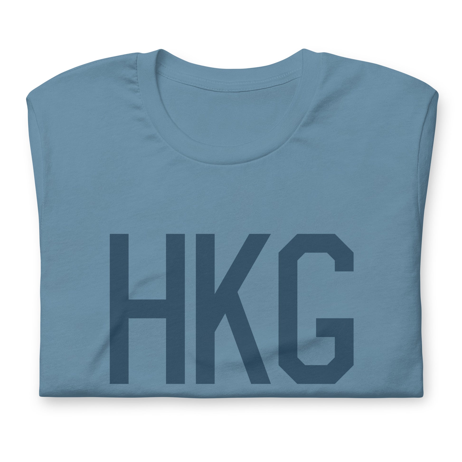 Aviation Lover Unisex T-Shirt - Blue Graphic • HKG Hong Kong • YHM Designs - Image 05