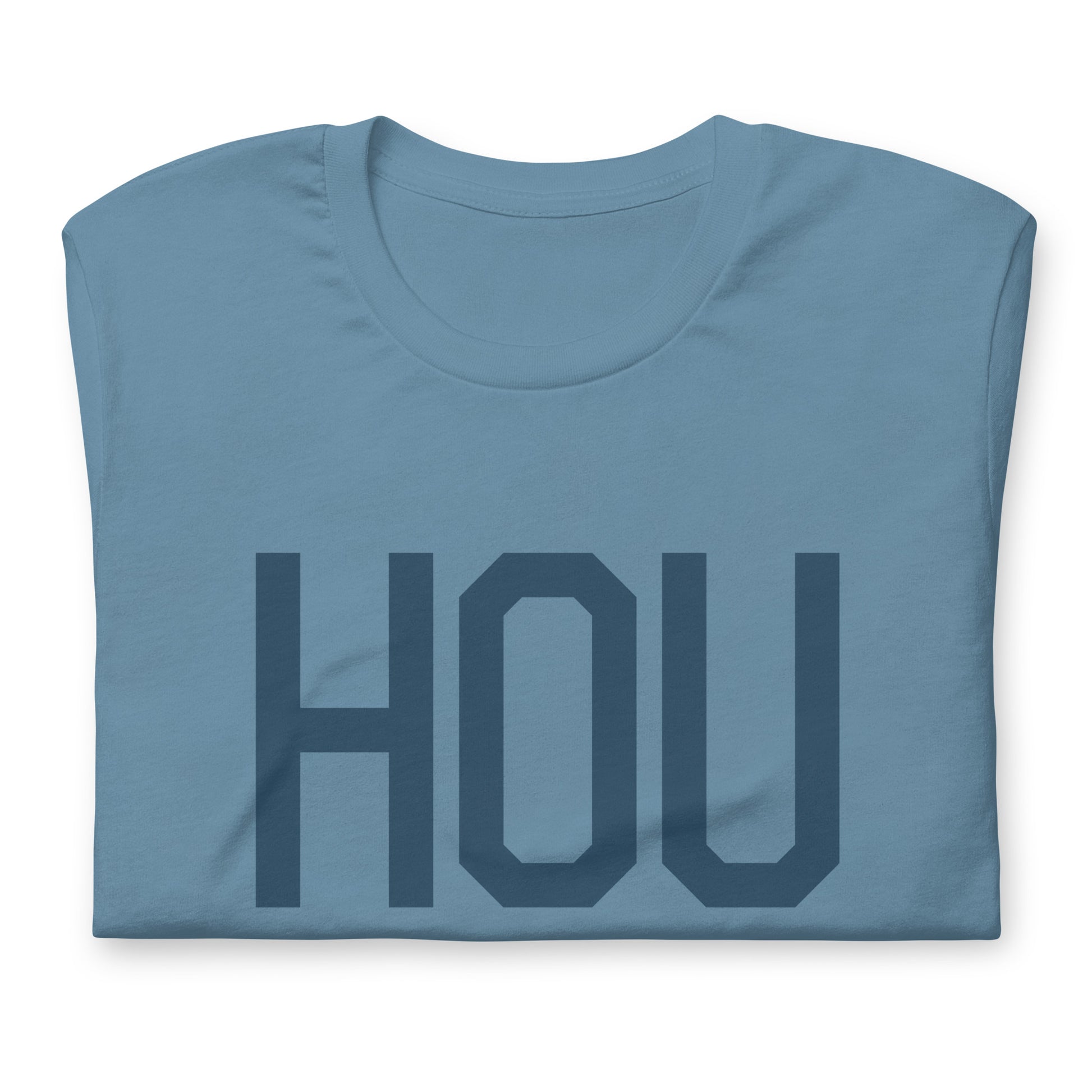 Aviation Lover Unisex T-Shirt - Blue Graphic • HOU Houston • YHM Designs - Image 05