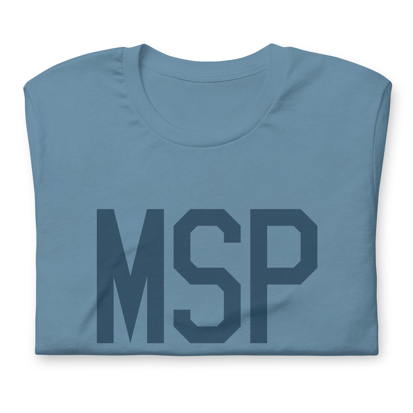 Aviation Lover Unisex T-Shirt - Blue Graphic • MSP Minneapolis • YHM Designs - Image 05